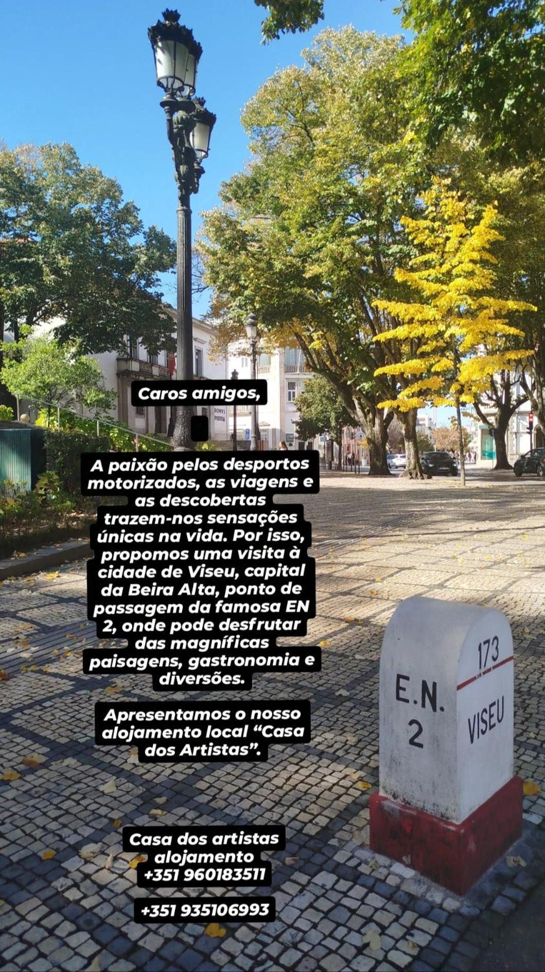 Apartmán Casa Dos Artistas Viseu Exteriér fotografie